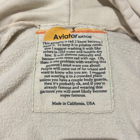 Aviator Nation Zip-Up Hoodie - Picture 4 of 5